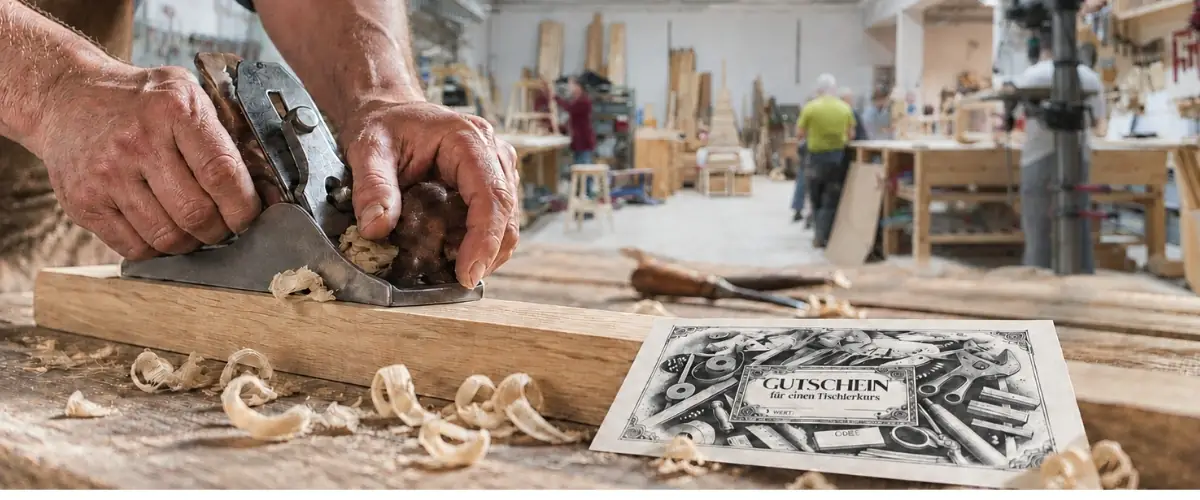 Gutschein der DO SOMETHING GREAT Society in der Werkstatt